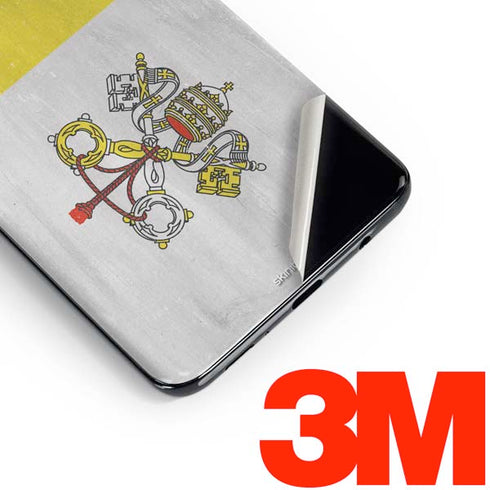 Vatican City Flag Distressed Galaxy S10 Plus Skin